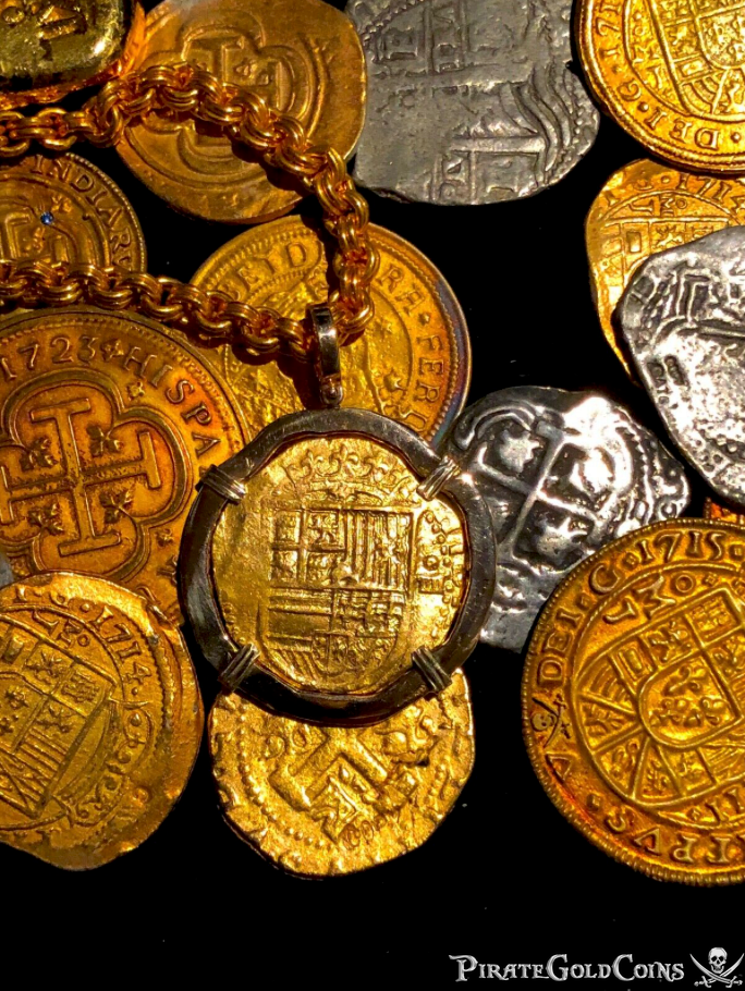 Spain 4 Escudos 1556-98 "Incredible Details!" Jewelry Treasure