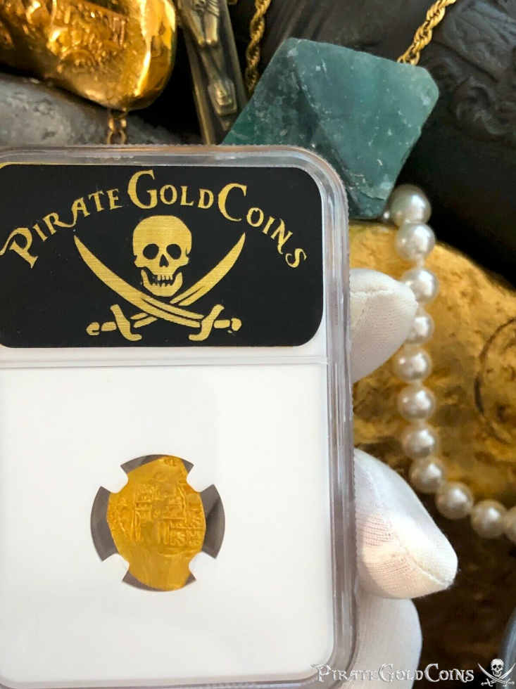 Mexico 1 Escudo 1705-10 "1715 Fleet Shipwreck" NGC 63 6