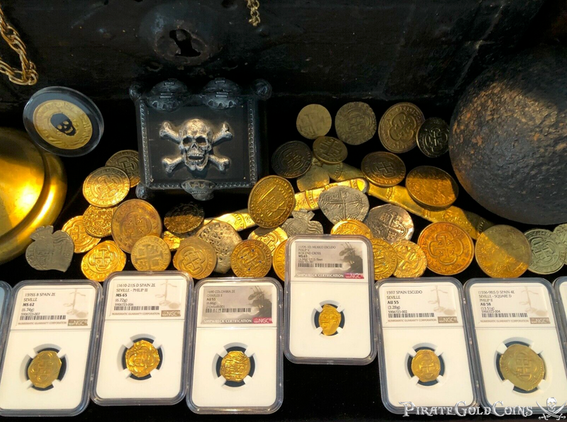 Mexico 1 Escudo 1705-10 "1715 Fleet Shipwreck" NGC 63 8