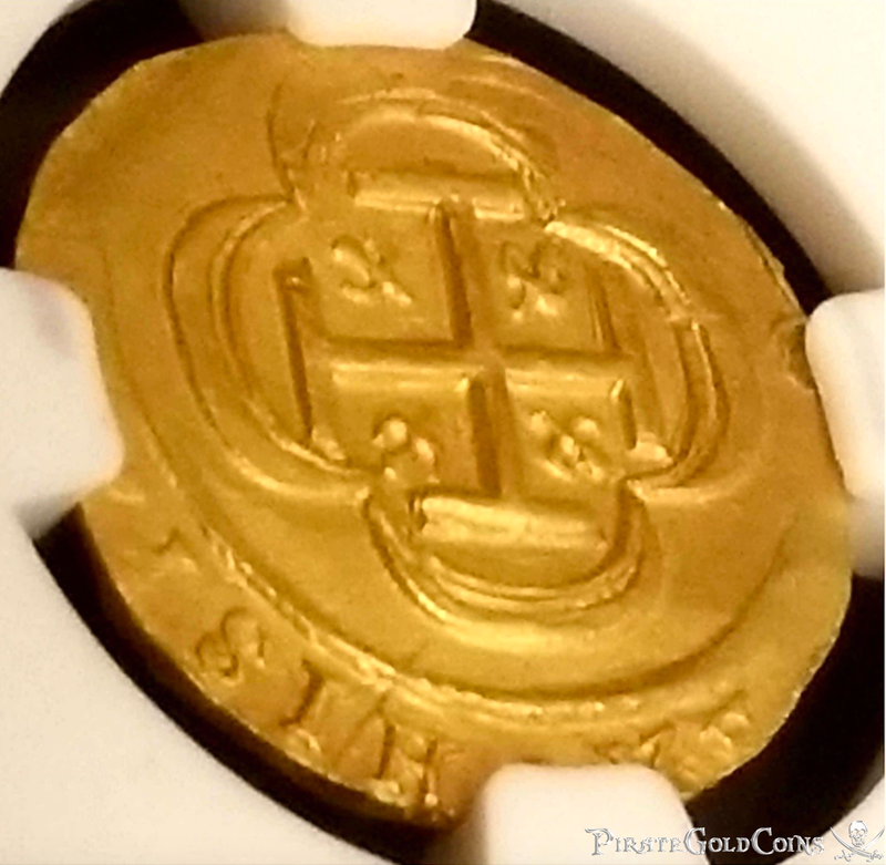 Mexico 2 Escudos 1714 "From 1715 Fleet Shipwreck" to be Jewelry 6