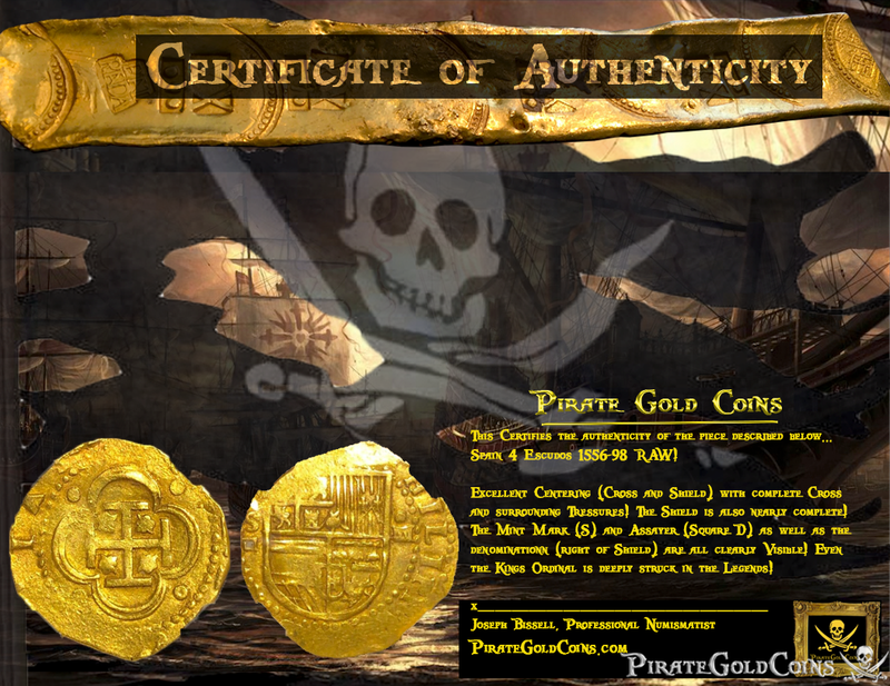 Spain 4 Escudos 1556-98 "Amazing Centering" NGC 58 6