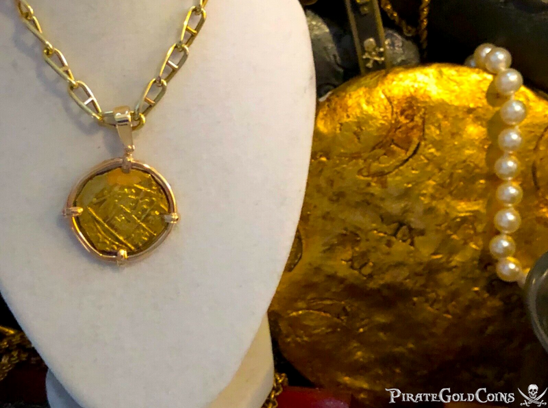 Colombia 2 Escudos 1694-1713 "1715 Fleet Shipwreck" Pendant 5