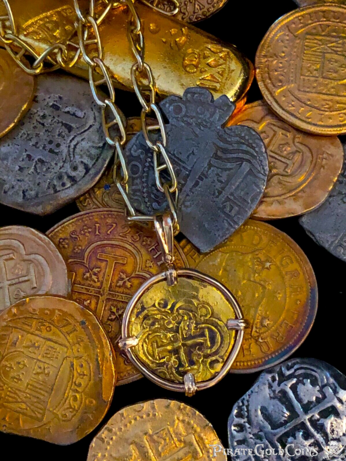 Colombia 2 Escudos 1694-1713 "1715 Fleet Shipwreck" Pendant 2