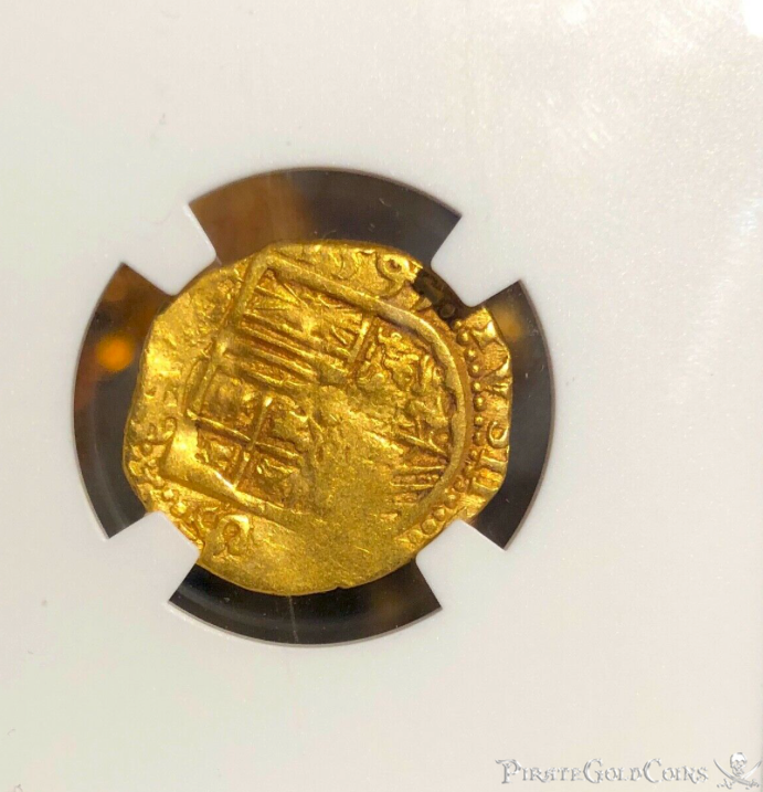 Spain 1 Escudo 1597 "FULL DATE!" NGC 55 8