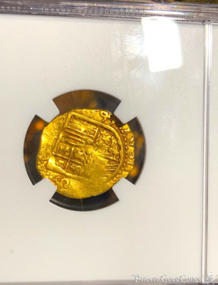 Spain 1 Escudo 1597 "FULL DATE!" NGC 55 5