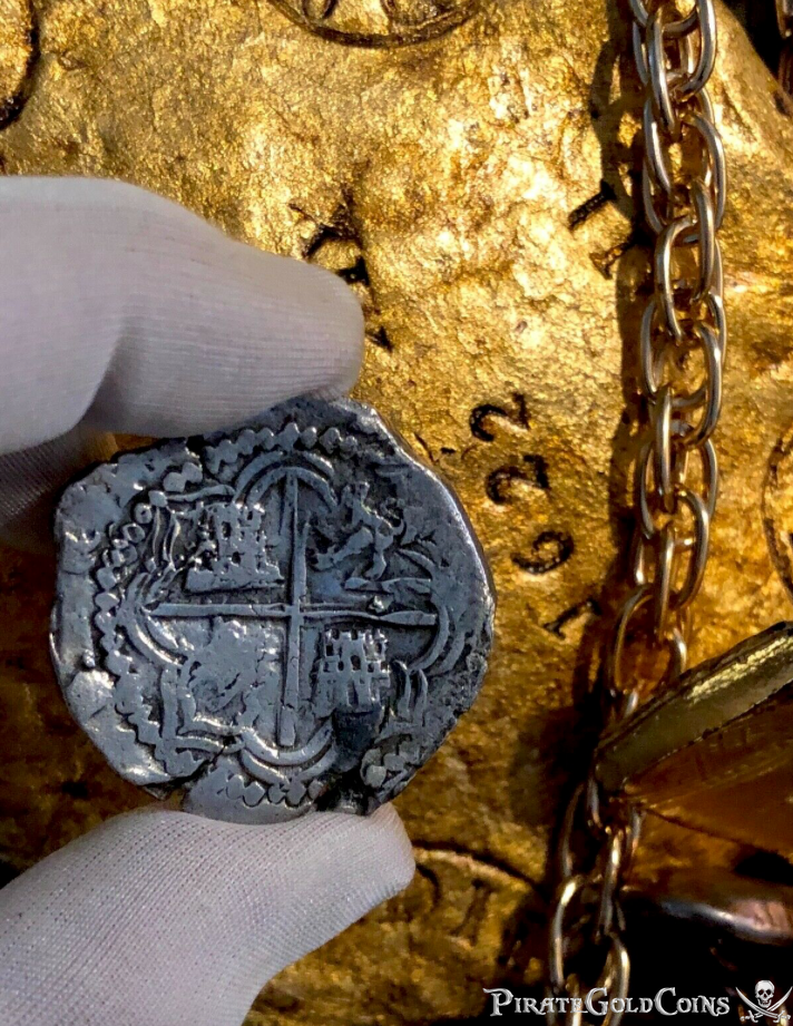 Bolivia 8 Reales No Date "Atocha Shipwreck - Treasure Salvors COA" Grade 1 11