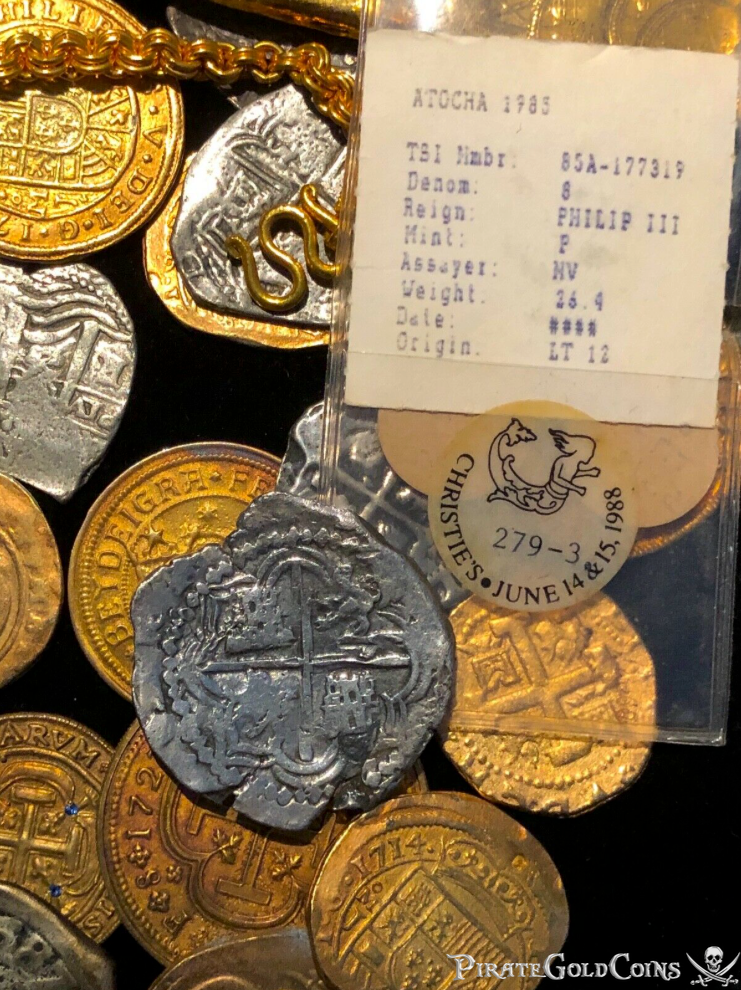 Bolivia 8 Reales No Date "Atocha Shipwreck - Treasure Salvors COA" Grade 1 8