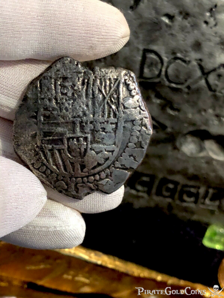 Bolivia 8 Reales No Date "Atocha Shipwreck - Treasure Salvors COA" Grade 1 4