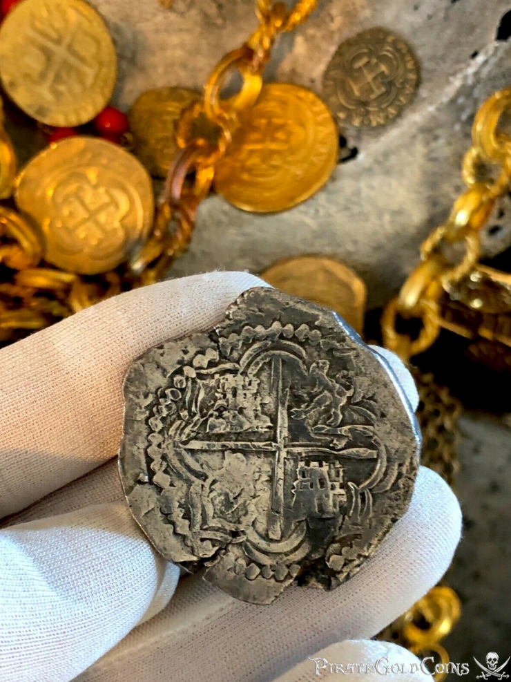 Bolivia 8 Reales No Date "Atocha Shipwreck - Treasure Salvors COA" Grade 1 3