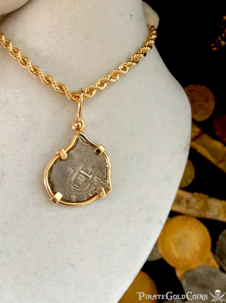 Bolivia 1 Real 1670 "Mel Fisher COA 1715 Fleet Shipwreck" Pendant 6