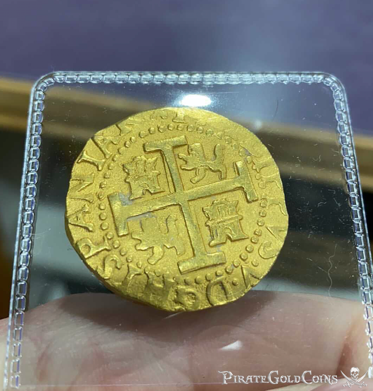 Peru 8 Escudos 1712 "from 1715 Fleet Shipwreck" RAW 3