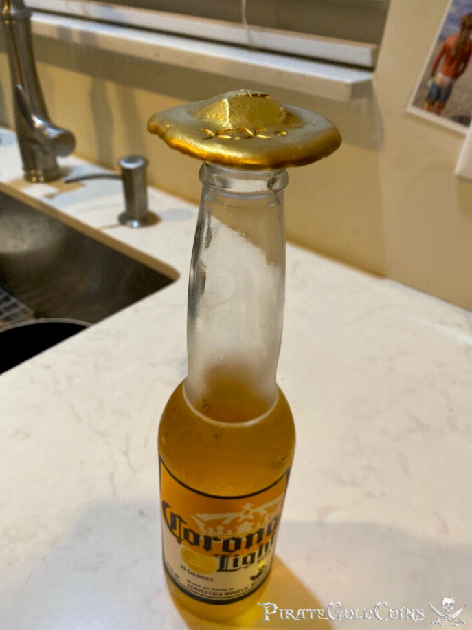 Gold Disk from the 1715 Fleet Shipwreck - 1 of only 2 Known! 5