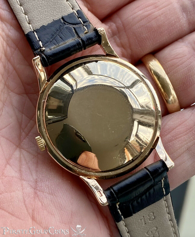 Tudor (Rolex Made) Oyster Prince Men's Solid 9k Gold Smiley 8