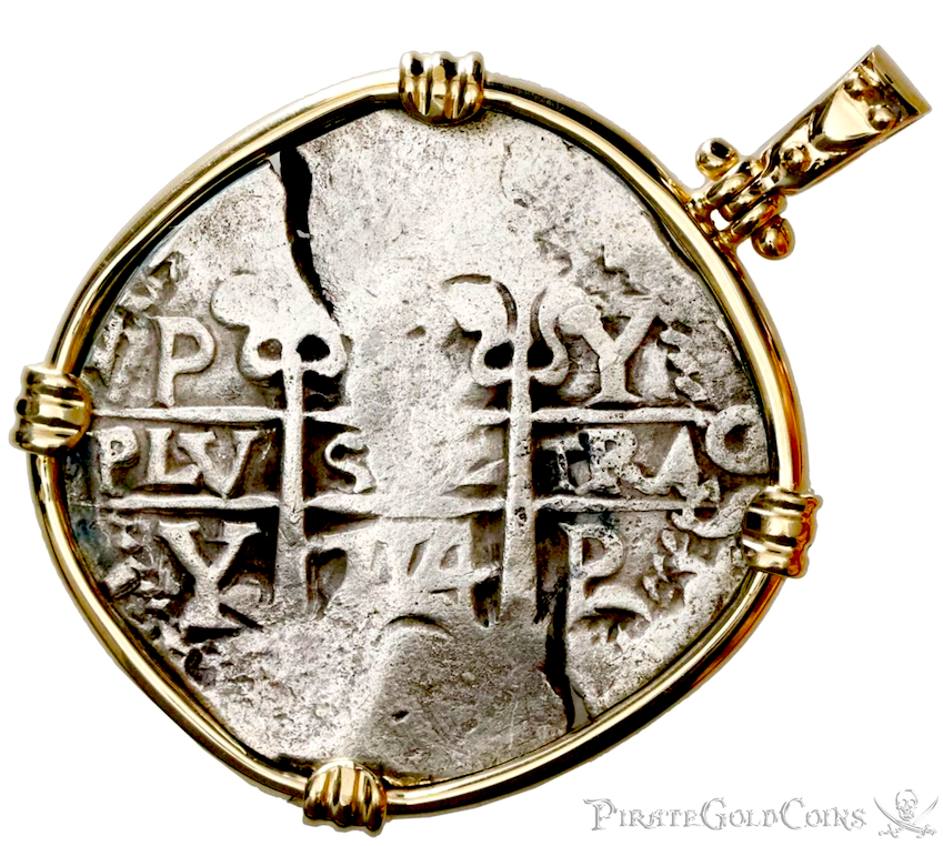Bolivia 8 Reales 1714 "Double Dated from 1715 Fleet Shipwreck"  Pendant 2