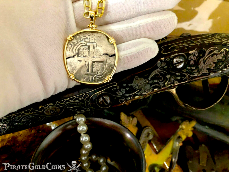 Bolivia 8 Reales 1714 "Double Dated from 1715 Fleet Shipwreck"  Pendant 6