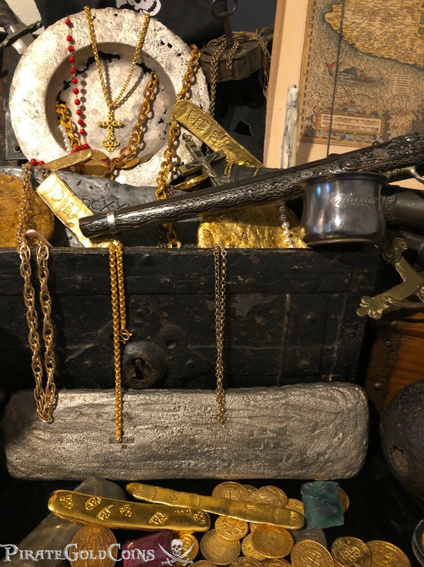 Tumbaga 1528 Shipwreck "Hernan Cortes - Aztec Treasure" 8 lb Silver Bar 6