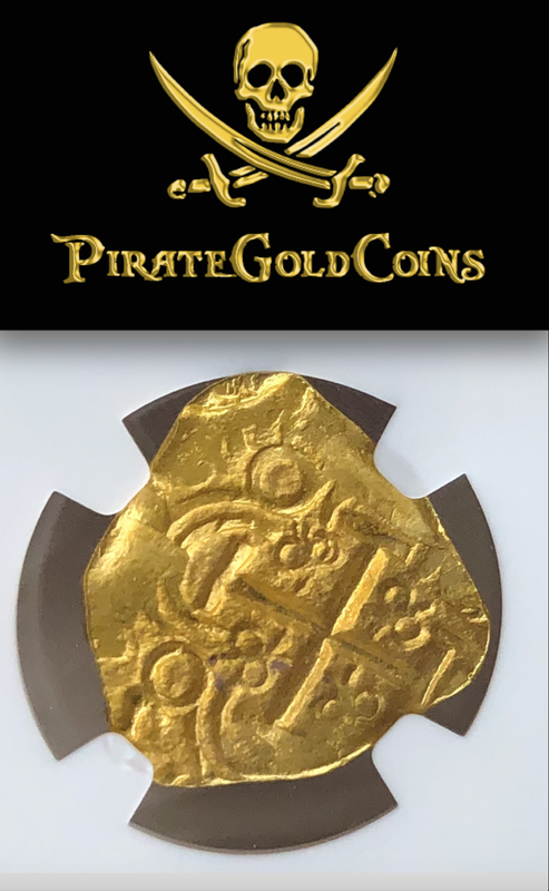 Colombia 2 Escudos 1694-1713 "Dated- from Cannon Find!!" NGC 63