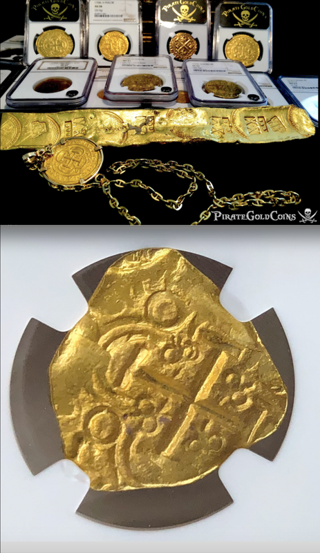 Colombia 2 Escudos 1694-1713 "Dated- from Cannon Find!!" NGC 63 6