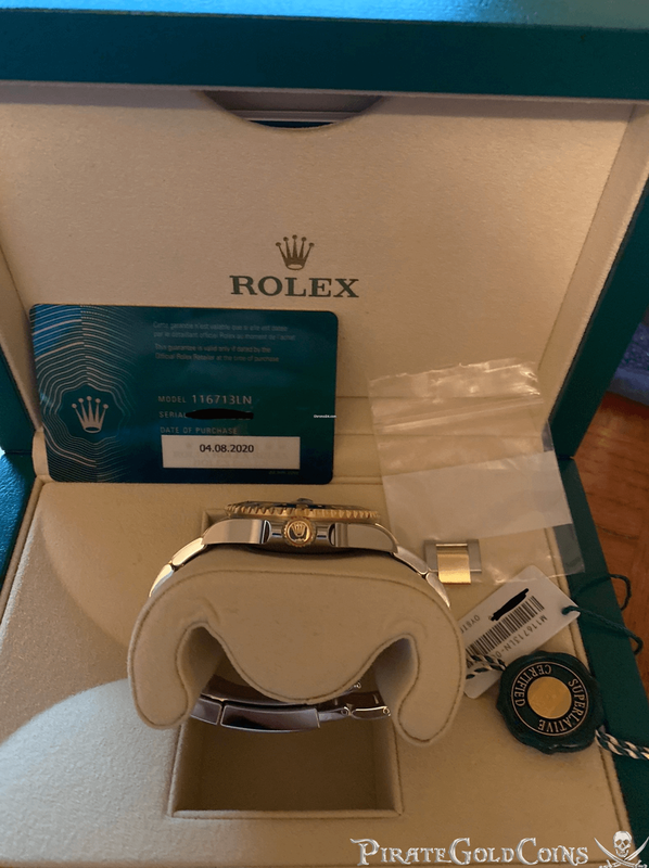 Rolex GMT- Master II Brand New 2020 Two Toned Black Face 3