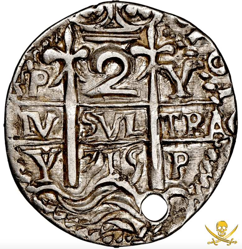 Bolivia 2 Reales 1715 "Dated- Royal" Pendant 7