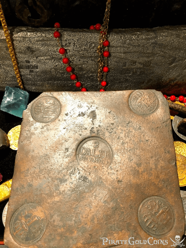 Money Plate Dated 1750 from Nicobar Shipwreck 1783 5