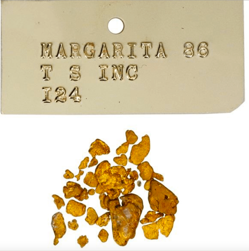 Gold Nuggets from the Santa Margarita 1622 Shipwreck