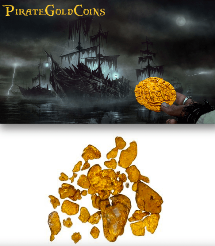 Gold Nuggets from the Santa Margarita 1622 Shipwreck 4