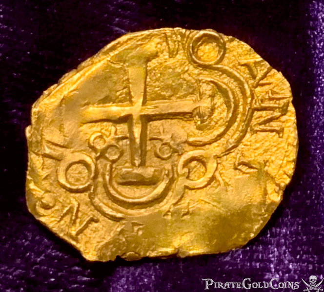 1621-94 | Colombia 2 Escudos | Pirate Gold Coins 24