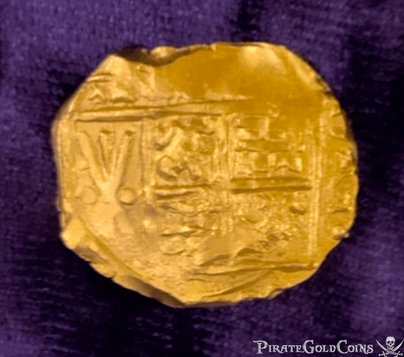 Colombia 2 Escudos 1667-93 "1715 Fleet Shipwreck" Cannon Find (2010!) 8