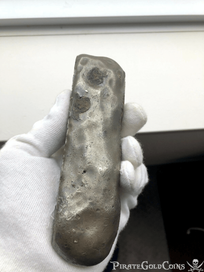 Dutch East India Trading Co "Bredenhoff 1753 Shipwreck" Silver Bar 43 Ounces