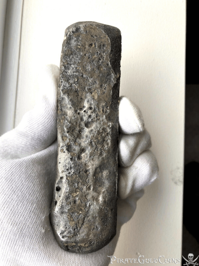 Dutch East India Trading Co "Bredenhoff 1753 Shipwreck" Silver Bar 43 Ounces 7