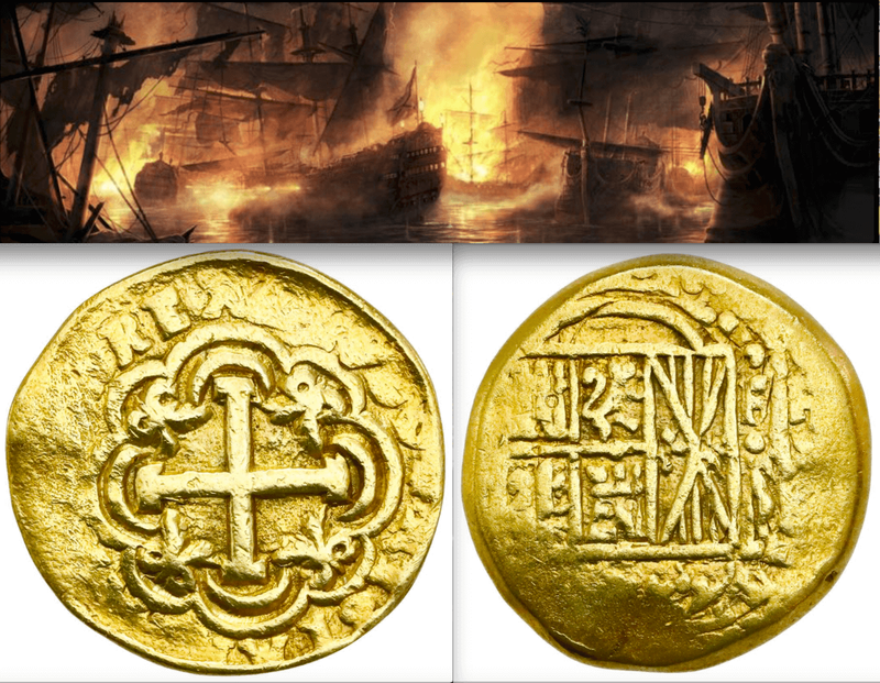 Colombia 8 Escudos 1750/49 "Dated" Very Rare 5