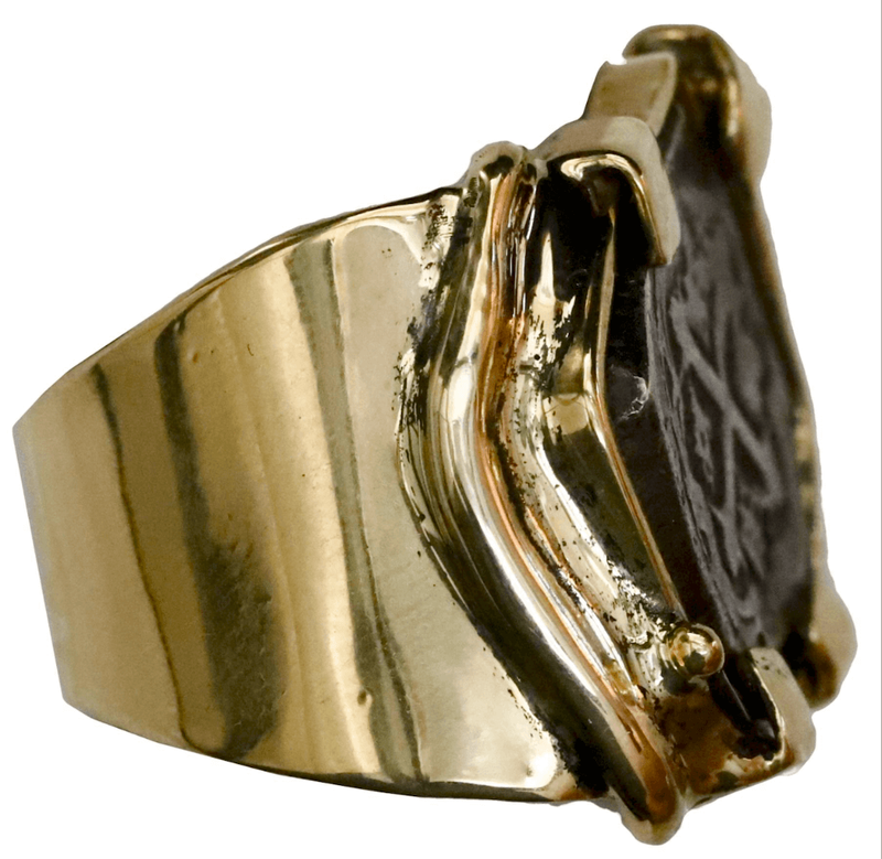 Mexico 1 Real "La Mesta Shipwreck" Ring w/ COA 4