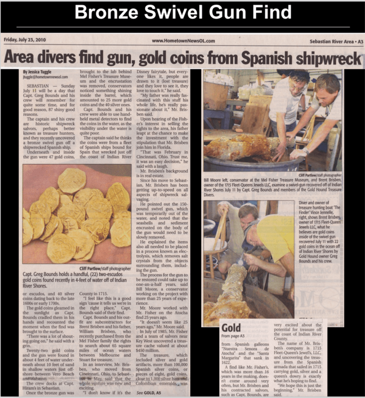 Colombia 2 Escudos 1701-48 "1715 Fleet Shipwreck" w/ COA 4