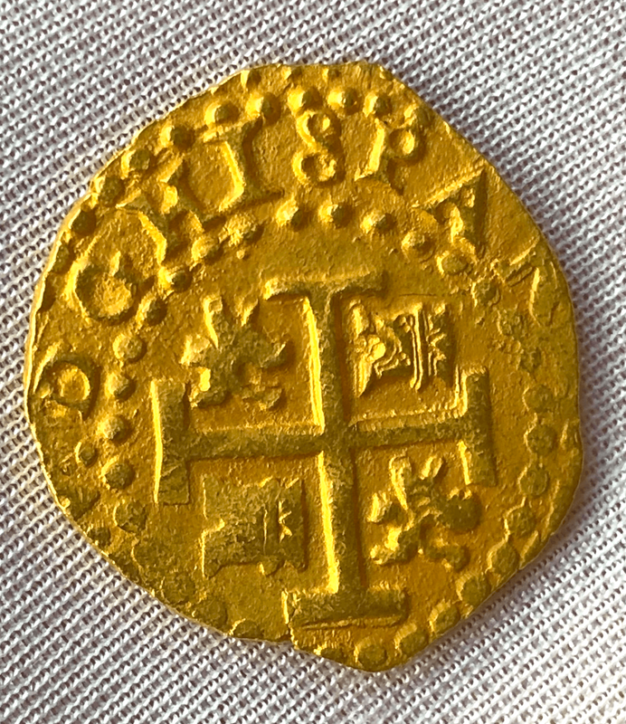 Peru 2 Escudos 1711 "From the 1715 Fleet Shipwreck" NGC 66 7