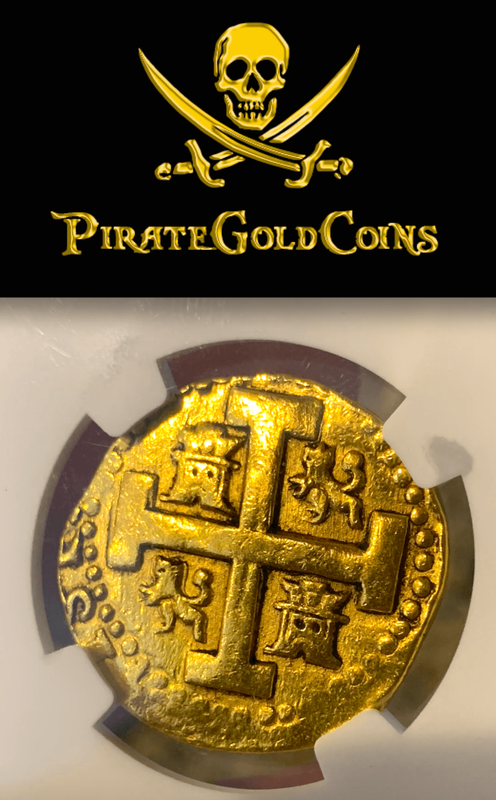 Peru 8 Escudos 1726 "Dated" Great Pendant Piece