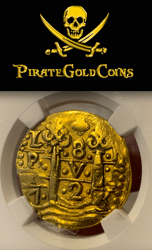 Peru 8 Escudos 1726 "Dated" Great Pendant Piece 2