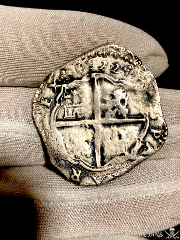 Spain 4 Reales "Fully Dated 1622 Year of the Atocha" RAW 2