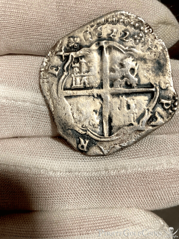 Spain 4 Reales "Fully Dated 1622 Year of the Atocha" RAW 7