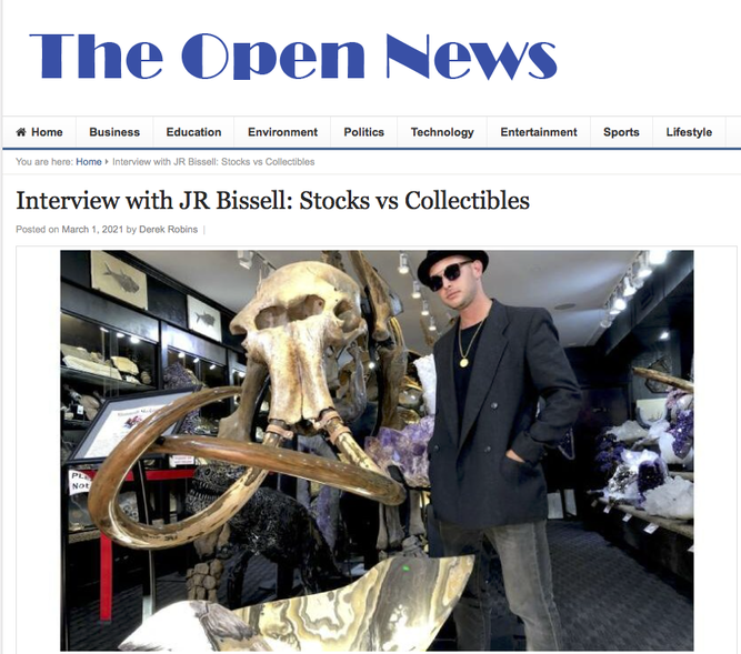 The Open News - Stocks vs Collectibles