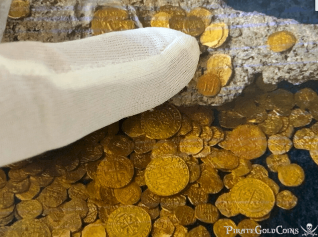 Colombia 2 Escudos 1701-15 "From 1715 Fleet Shipwreck" NGC 65 5