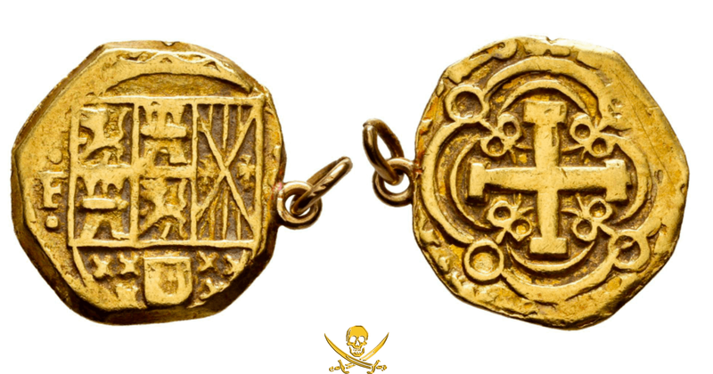 Colombia 1 Escudo 1700-46 Treasure Jewelry 2