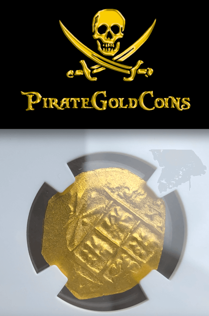 Colombia 2 Escudos 1694-1713 "from 1715 Fleet Shipwreck" NGC 63 4