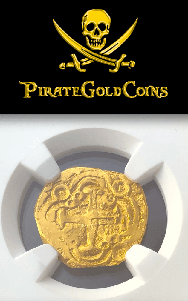 Colombia 2 Escudos 1694-1713 "from 1715 Fleet Shipwreck" NGC 63 5