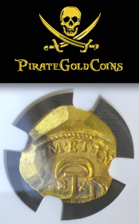 Mexico 1 Escudo 1714 "Fleet Shipwreck - Douglas Beach Find" NGC 61 10