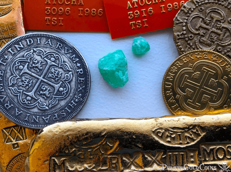 1.52 Carat Emerald from Atocha 1622 Shipwreck w/ Mel Fisher COA 6