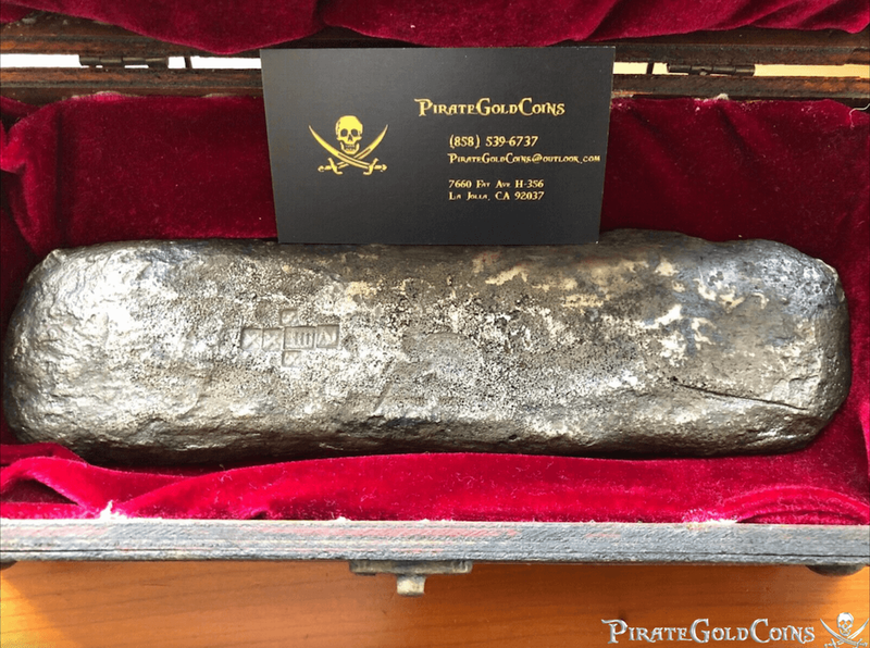 Tumbaga Silver Bar Tarascan 1526 Shipwreck 3.66 lbs 4