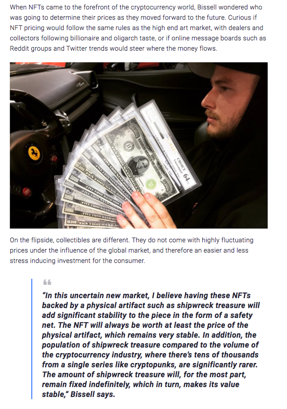 Chicago Weekly News: NFT Backed by Treasure - Page 3