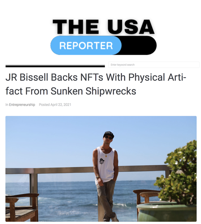 The USA Reporter - NFT Backed by Treasure