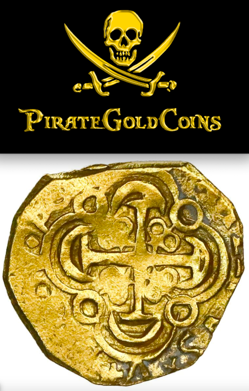 Colombia 2 Escudos 1700-1714 "1715 Fleet Shipwreck" NGC 62